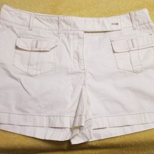 Loft tan short size 12